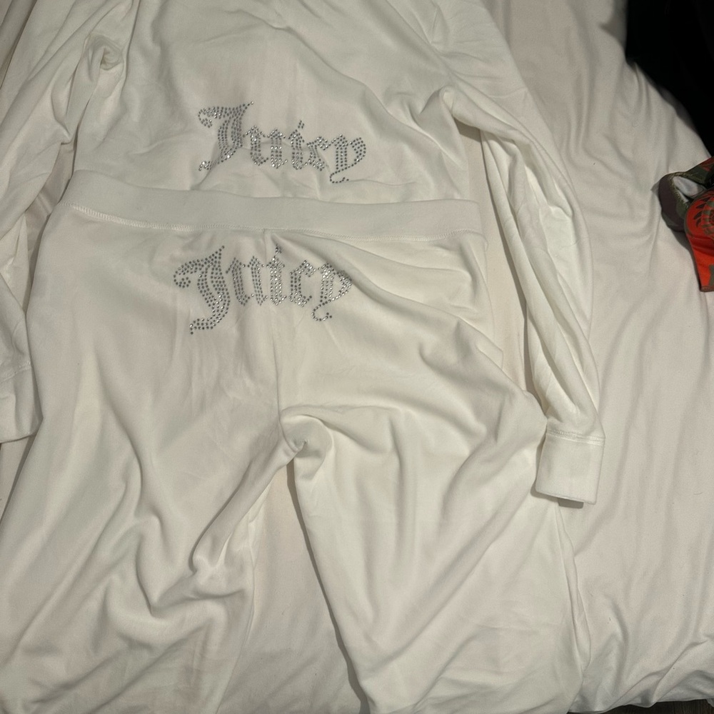 Juicy Couture White Embellished Set